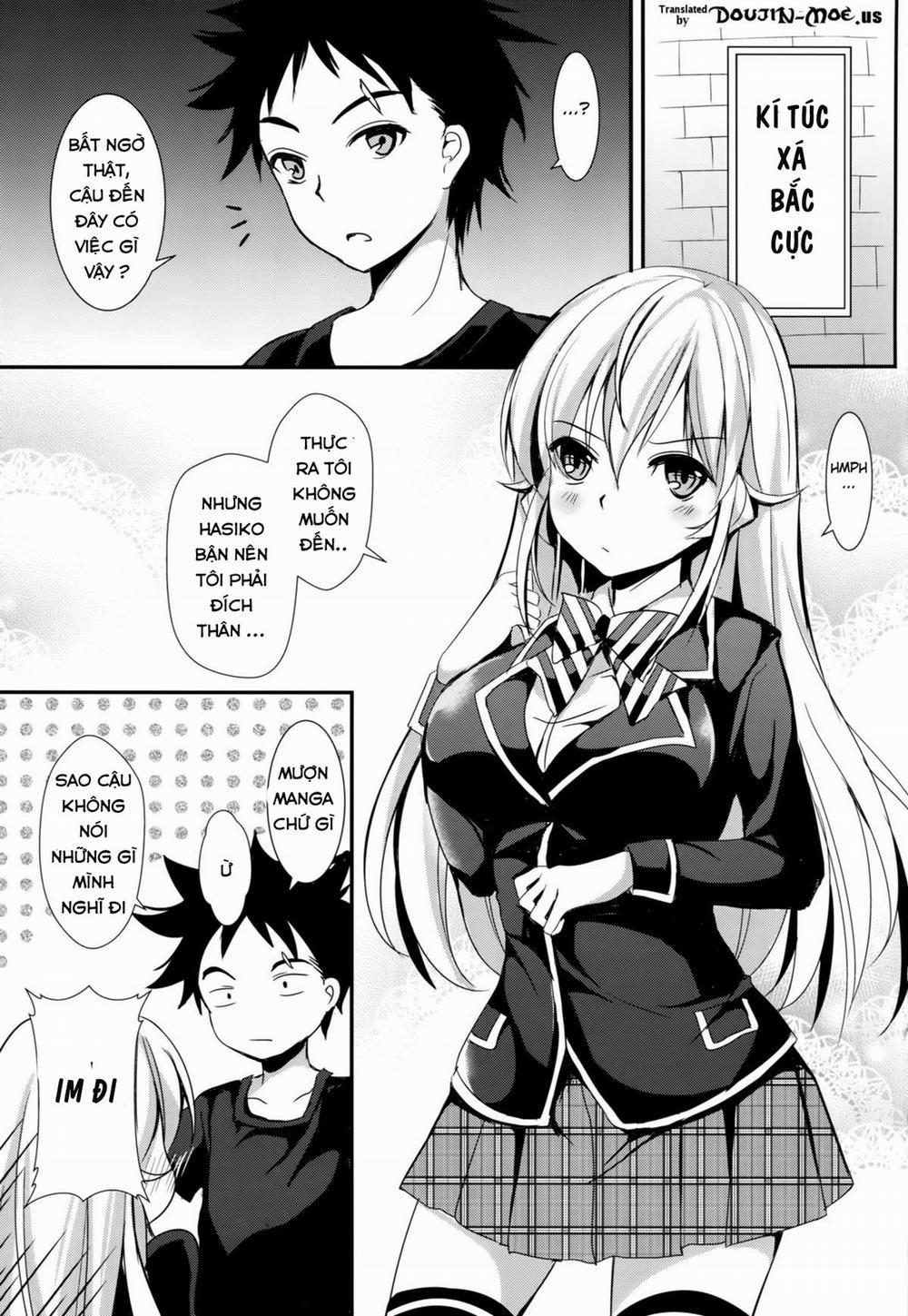 Erina To Shoujo Manga (Shokugeki No Soma) Chương Oneshot Trang 6