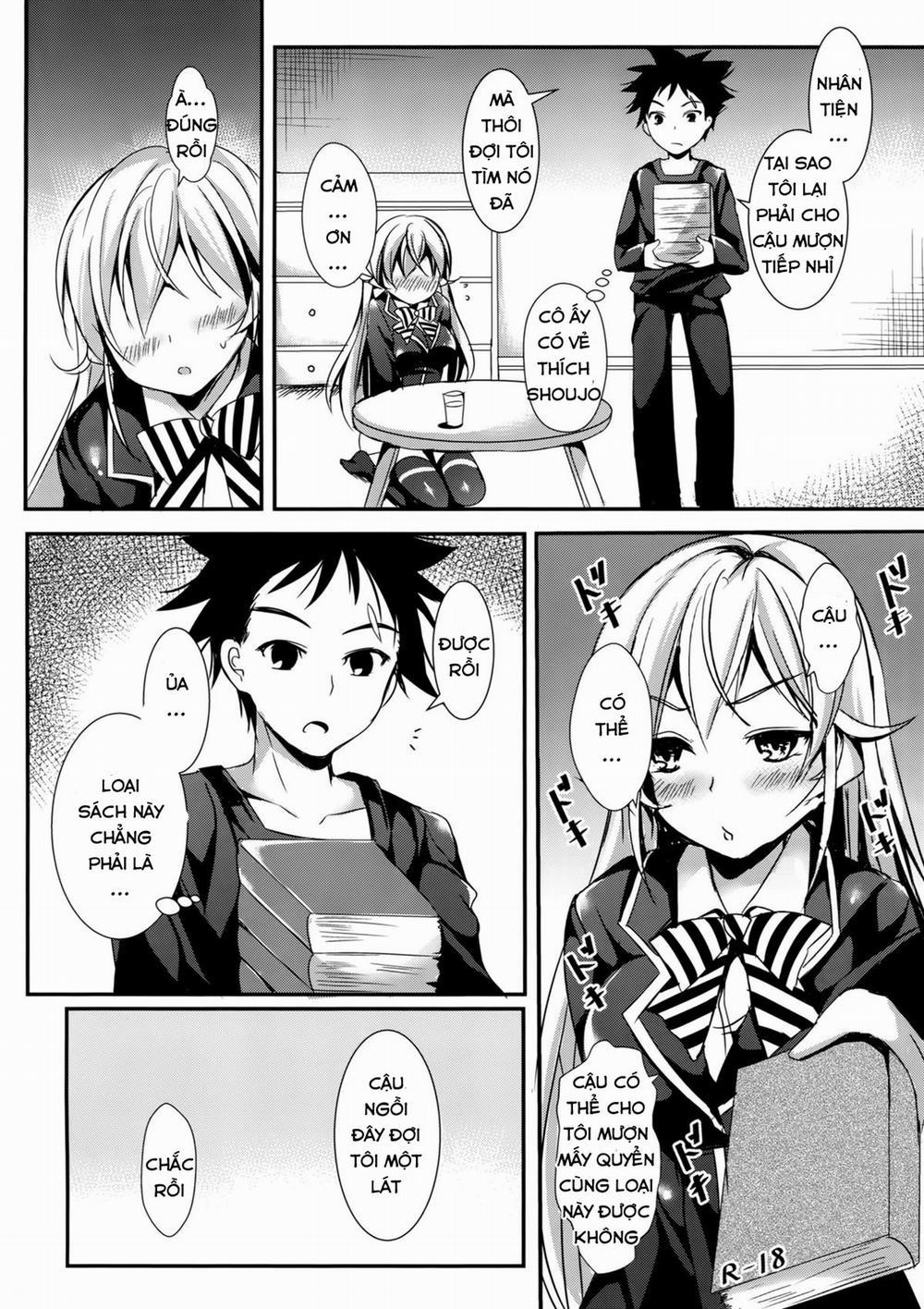 Erina To Shoujo Manga (Shokugeki No Soma) Chương Oneshot Trang 7