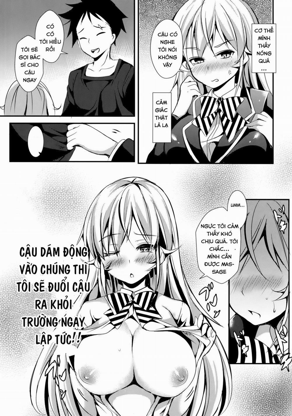 Erina To Shoujo Manga (Shokugeki No Soma) Chương Oneshot Trang 10