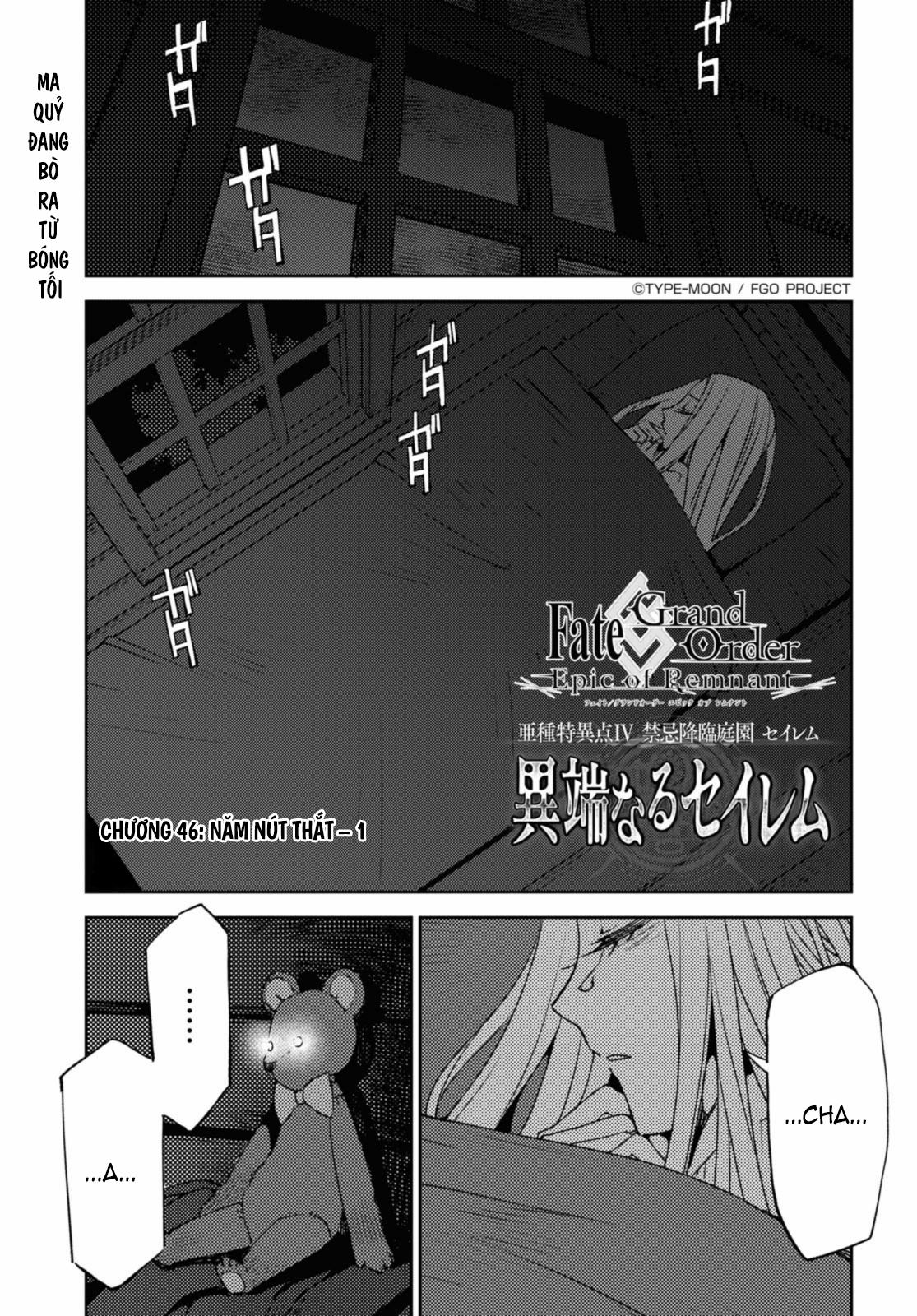 Fate/grand Order: Epic Of Remnant – Salem Chương 46 Trang 2