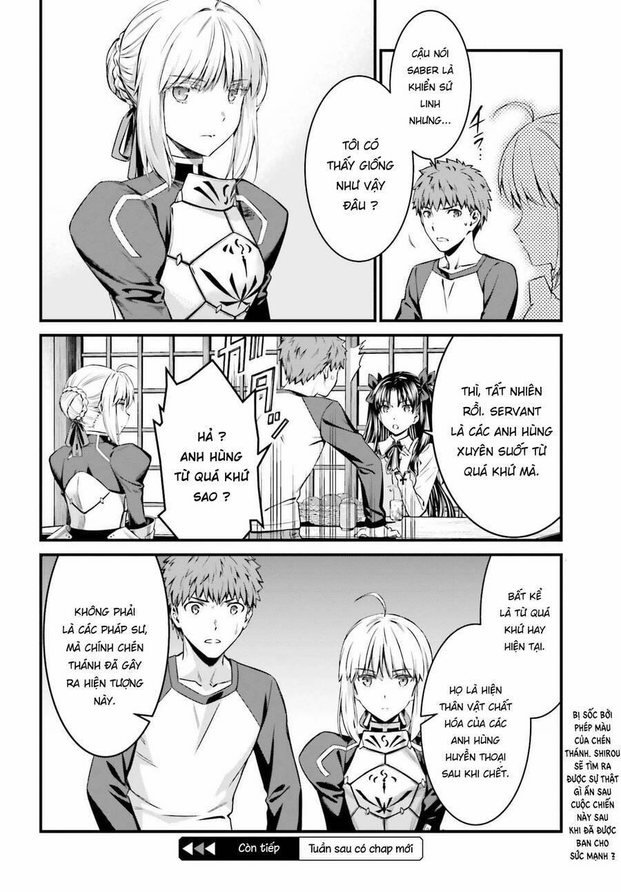 Fate/stay Night: Unlimited Blade Works Chương 3 Trang 17