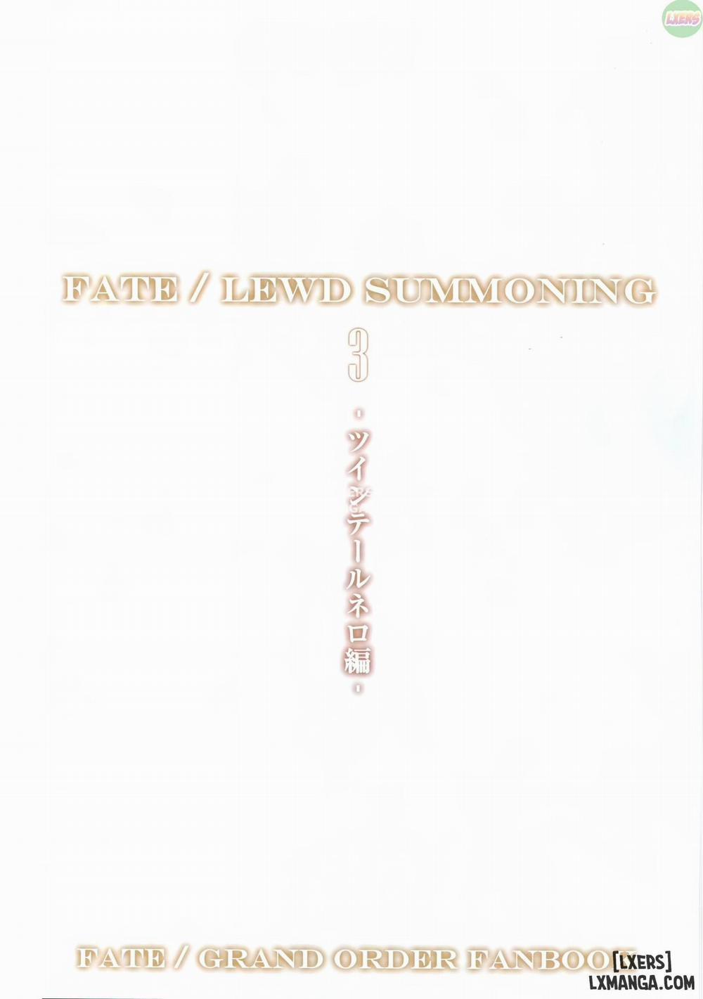 FateLewd Summoning 3 Chương Oneshot Trang 3