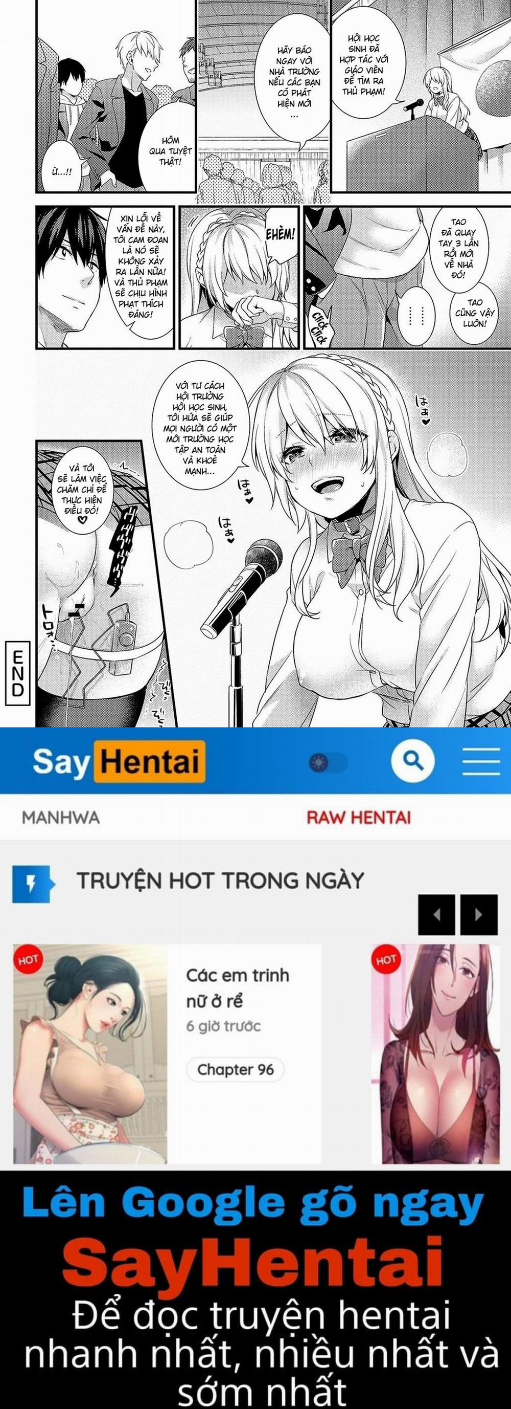 Gakuen no Ojou-sama ga Roshutsukyou no Dohentai datta Hanashi Chương 4 END Trang 25