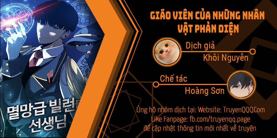 Giáo Viên Của Những Nhân Vật Phản Diện Chương 28 5 Trang 1