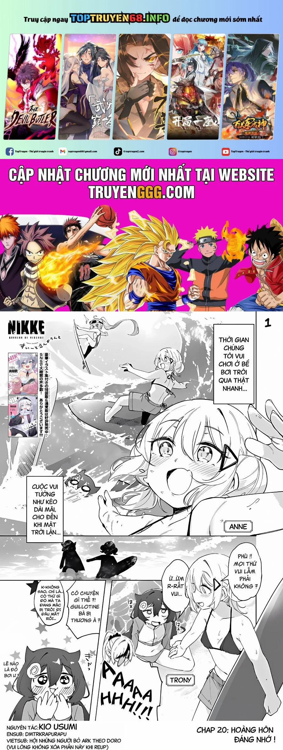 Goddess Of Victory: Nikke Official Four-Panel Comics Chương 20 Trang 1