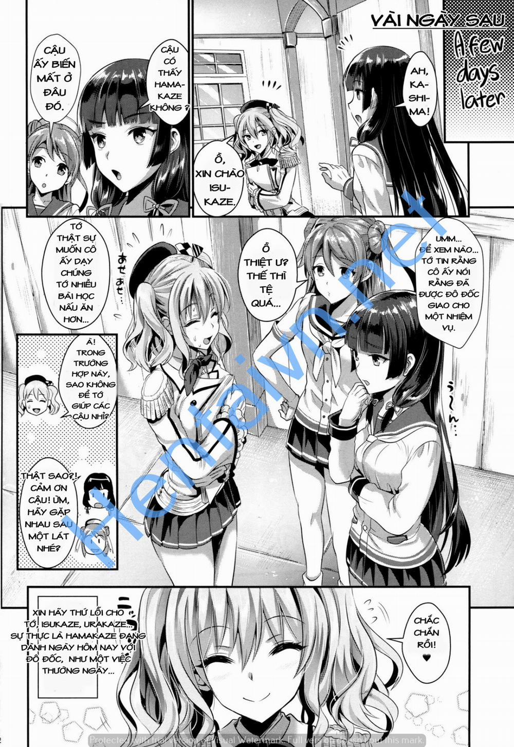 Gohoushi Tantou no Kashima to Hamakaze desu (Kantai Collection) Chương Oneshot Trang 31