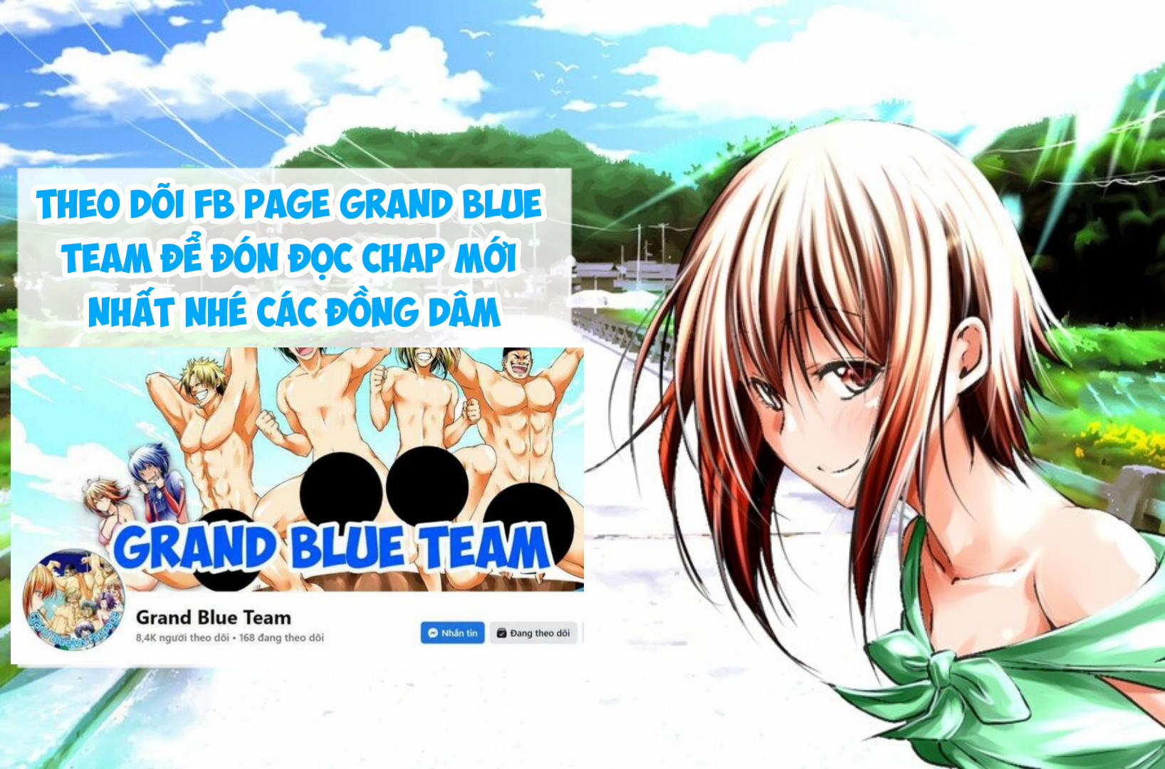 Grand Blue – Cô Gái Thích Lặn Chương 96 Trang 38