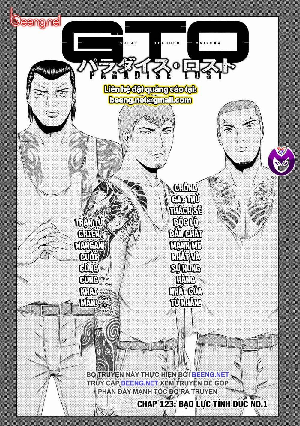 Great Teacher Onizuka : Paradise Lost Chương 123 Trang 1