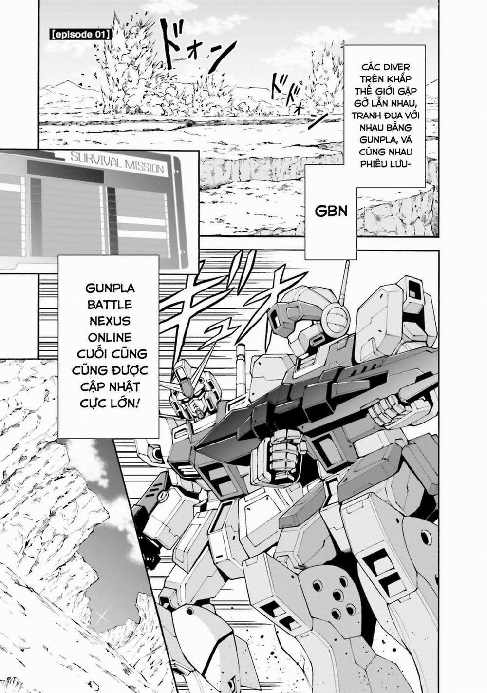 Gundam Build Diver Rize Chương 1 Trang 4