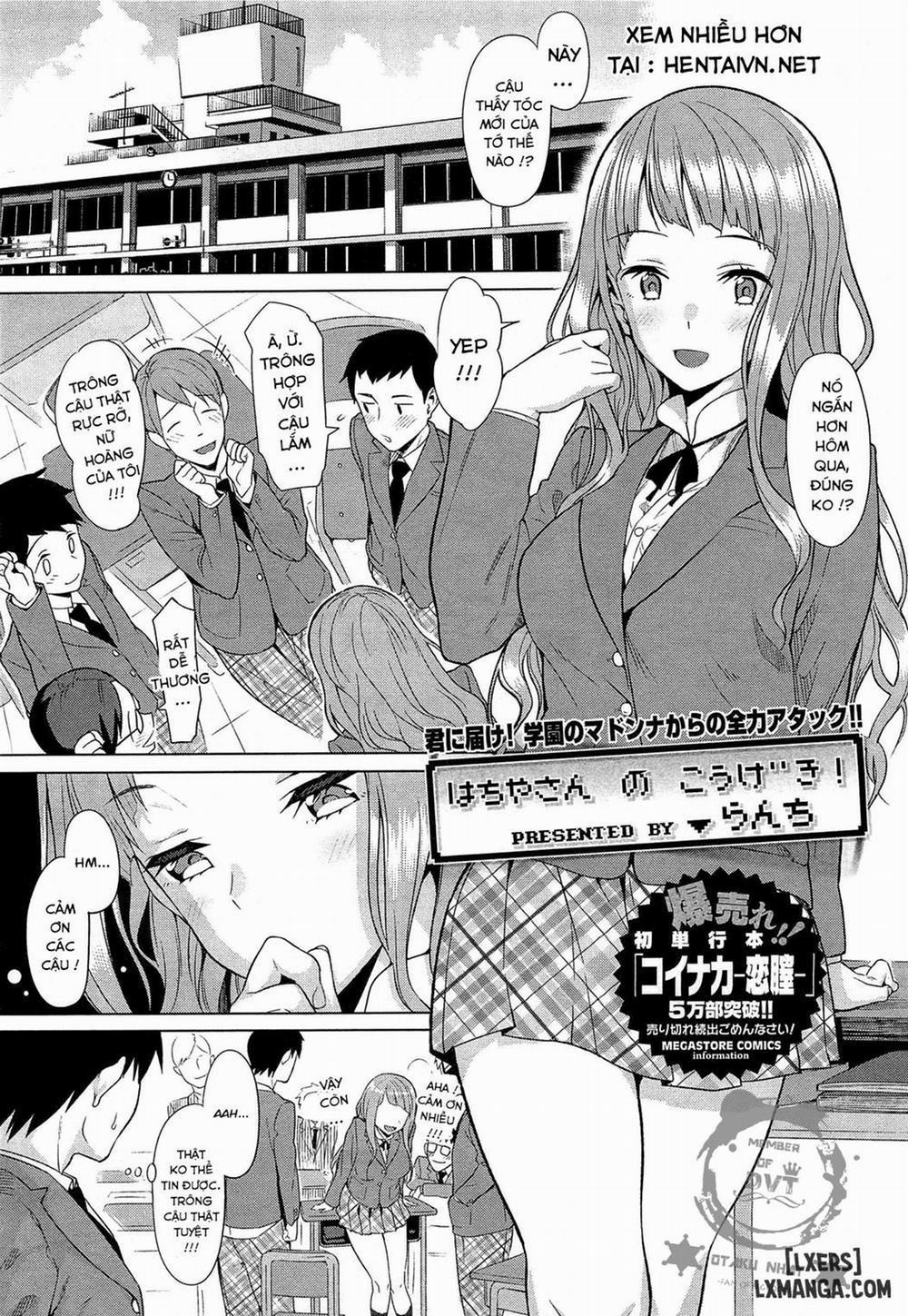 Hachiya-san no Kougeki Chương Oneshot Trang 1