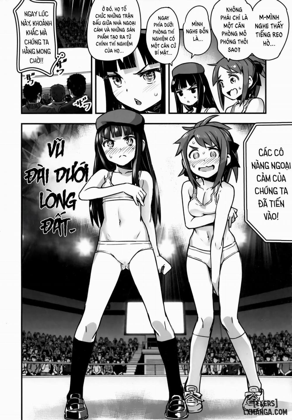 Hadakahime Honoka San Kyodai Osubuta vs Chounouryoku Shoujo! Chương Oneshot Trang 11