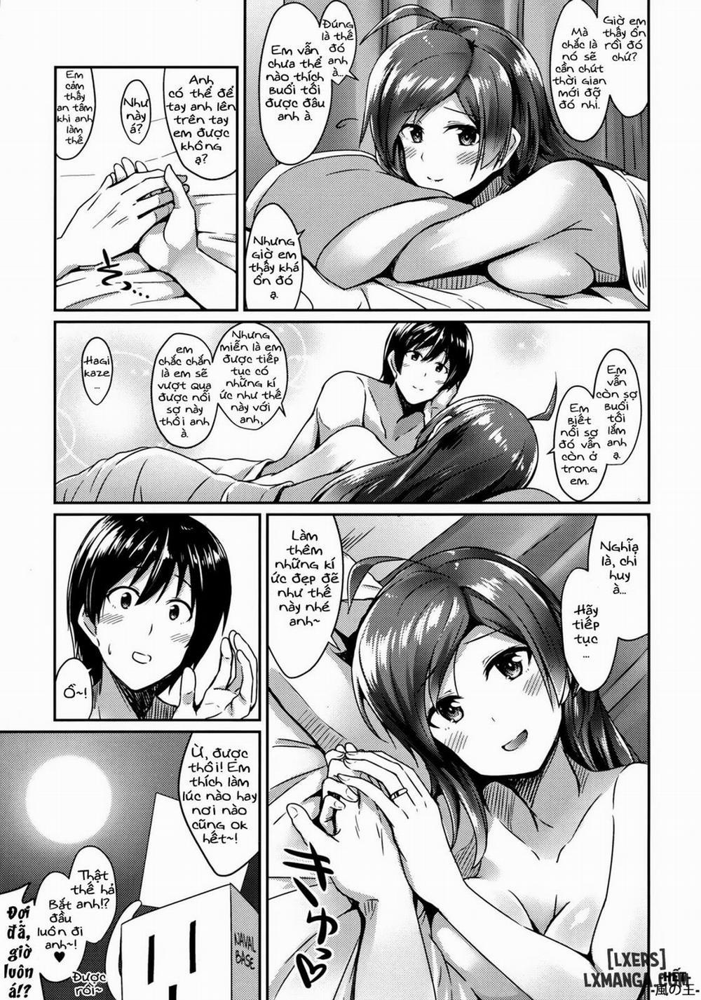 Hagikaze to yoru no omoide Chương Oneshot Trang 24