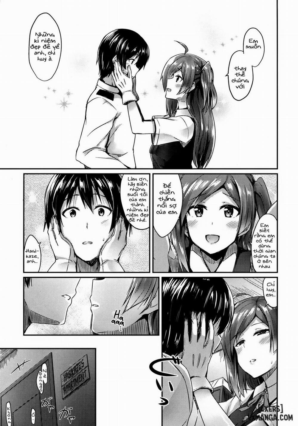 Hagikaze to yoru no omoide Chương Oneshot Trang 4