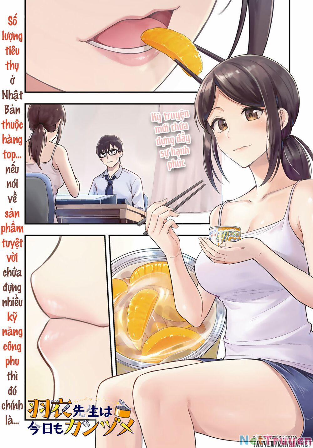 Hagoromo-Sensei Wa Kyou Mo Kandzume Chương 1 Trang 3