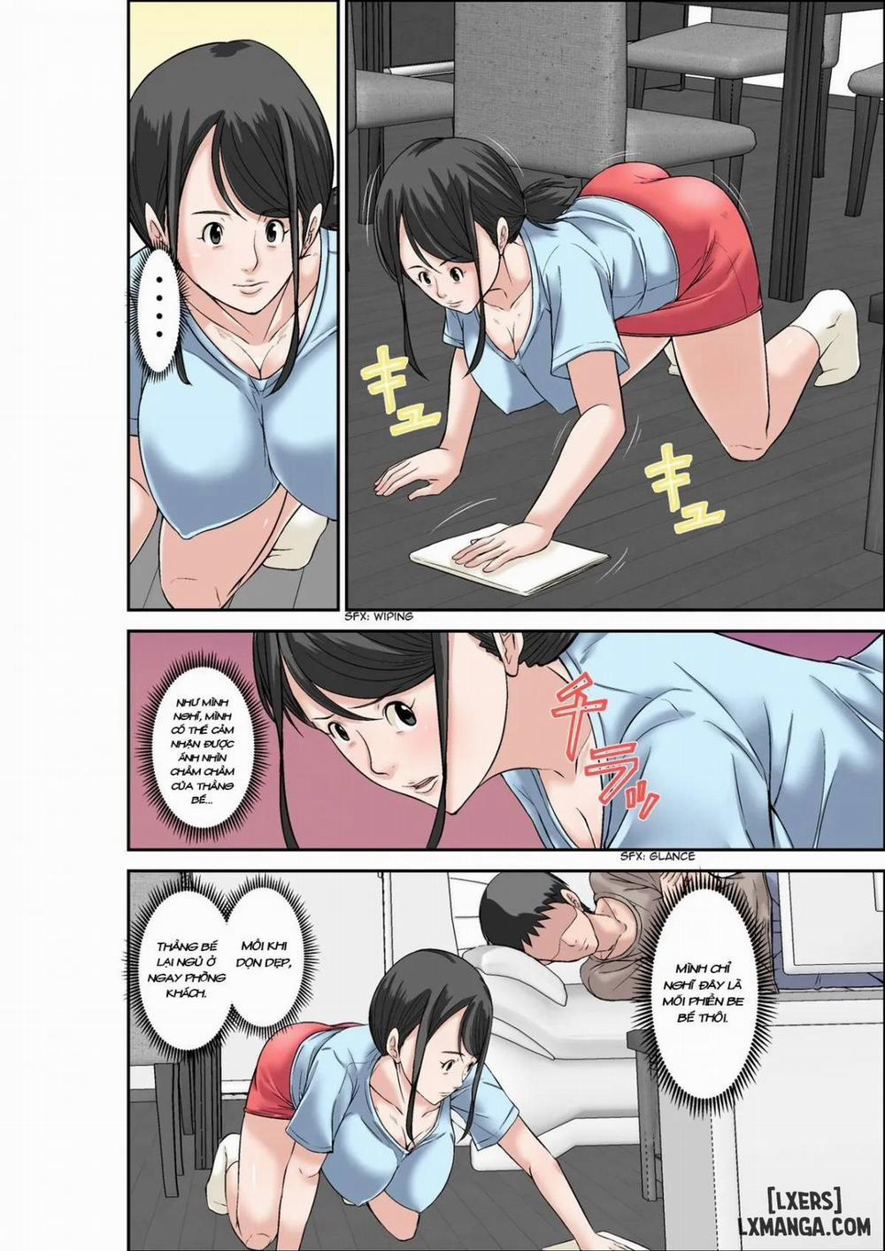 Hahaoya to SEX shiyou to shitara cho binkan taishitsu no oba ga wana ni kakatta hanashi Chương 2 END Trang 17