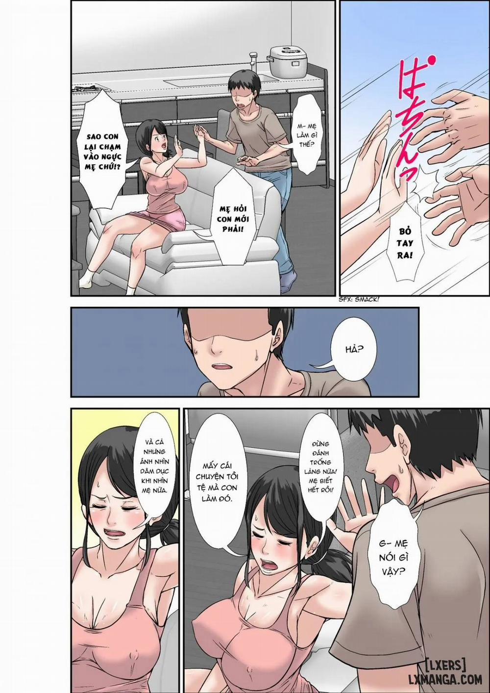 Hahaoya to SEX shiyou to shitara cho binkan taishitsu no oba ga wana ni kakatta hanashi Chương 2 END Trang 25