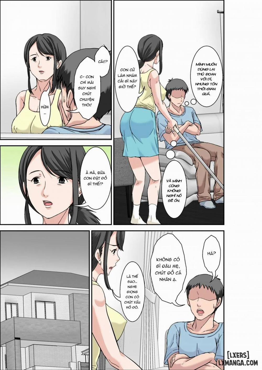 Hahaoya to SEX shiyou to shitara cho binkan taishitsu no oba ga wana ni kakatta hanashi Chương 2 END Trang 4