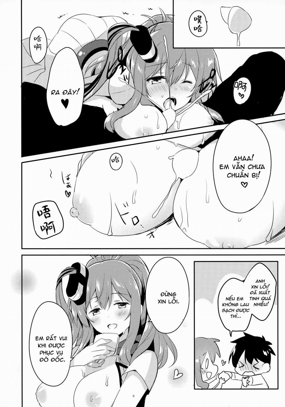 Hai. Teitoku Sara wa Koko ni. (Kantai Collection -Kancolle-) Chương Oneshot Trang 14