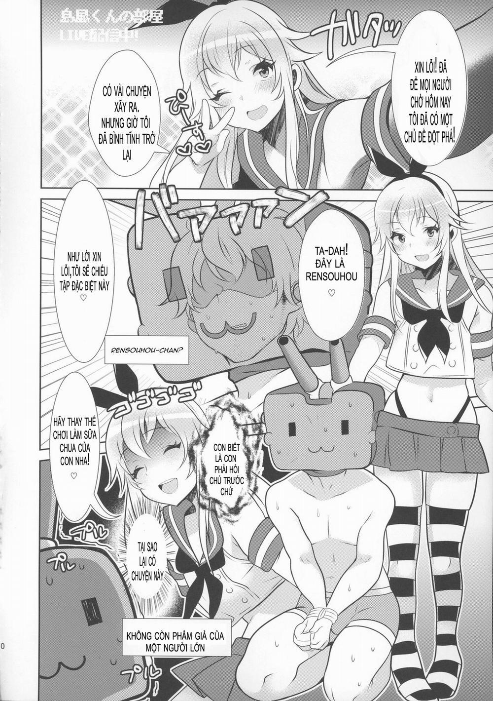 Haishin! Shimakaze-kun no Heya (Kantai Collection) Chương Oneshot Trang 11