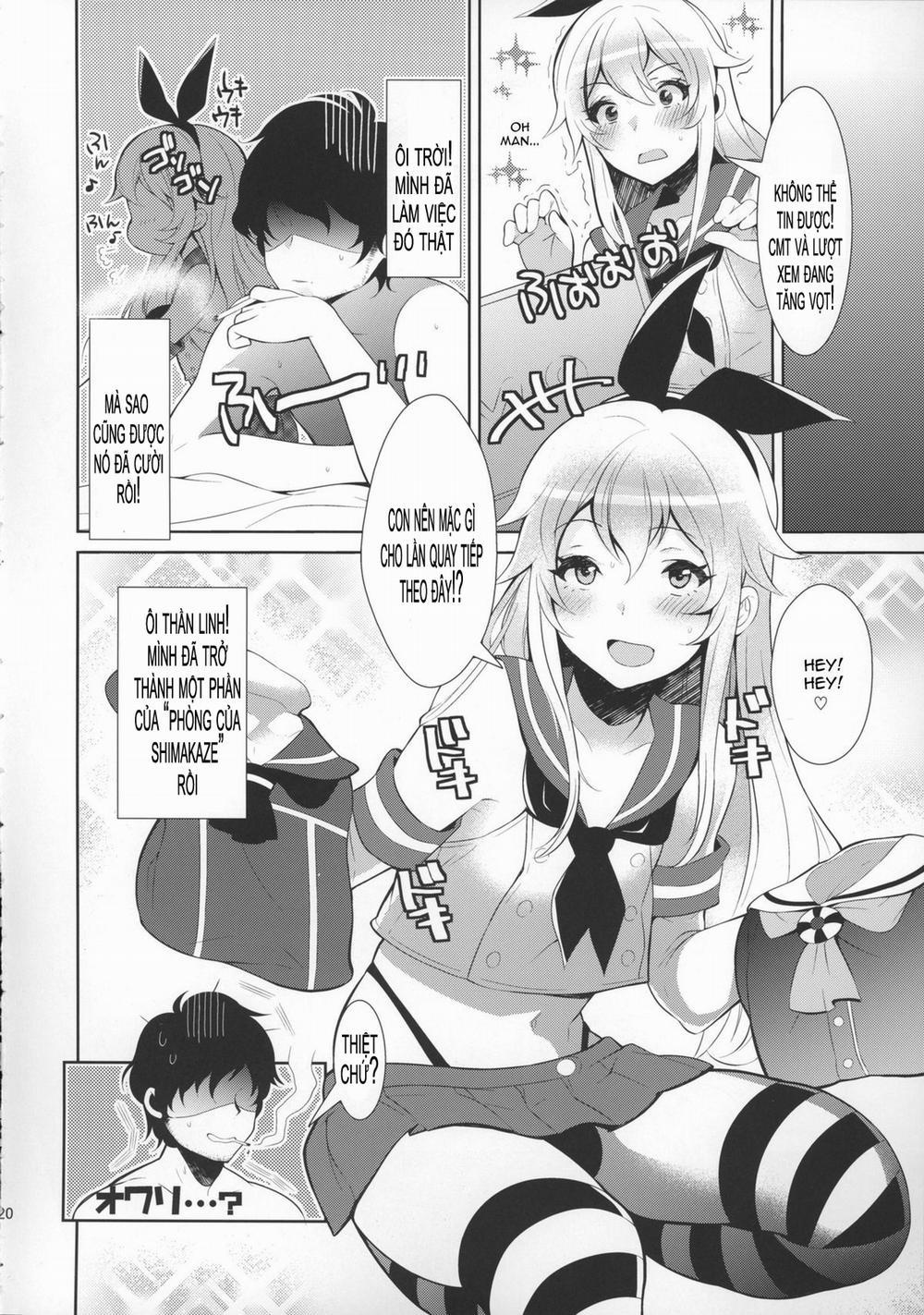 Haishin! Shimakaze-kun no Heya (Kantai Collection) Chương Oneshot Trang 21