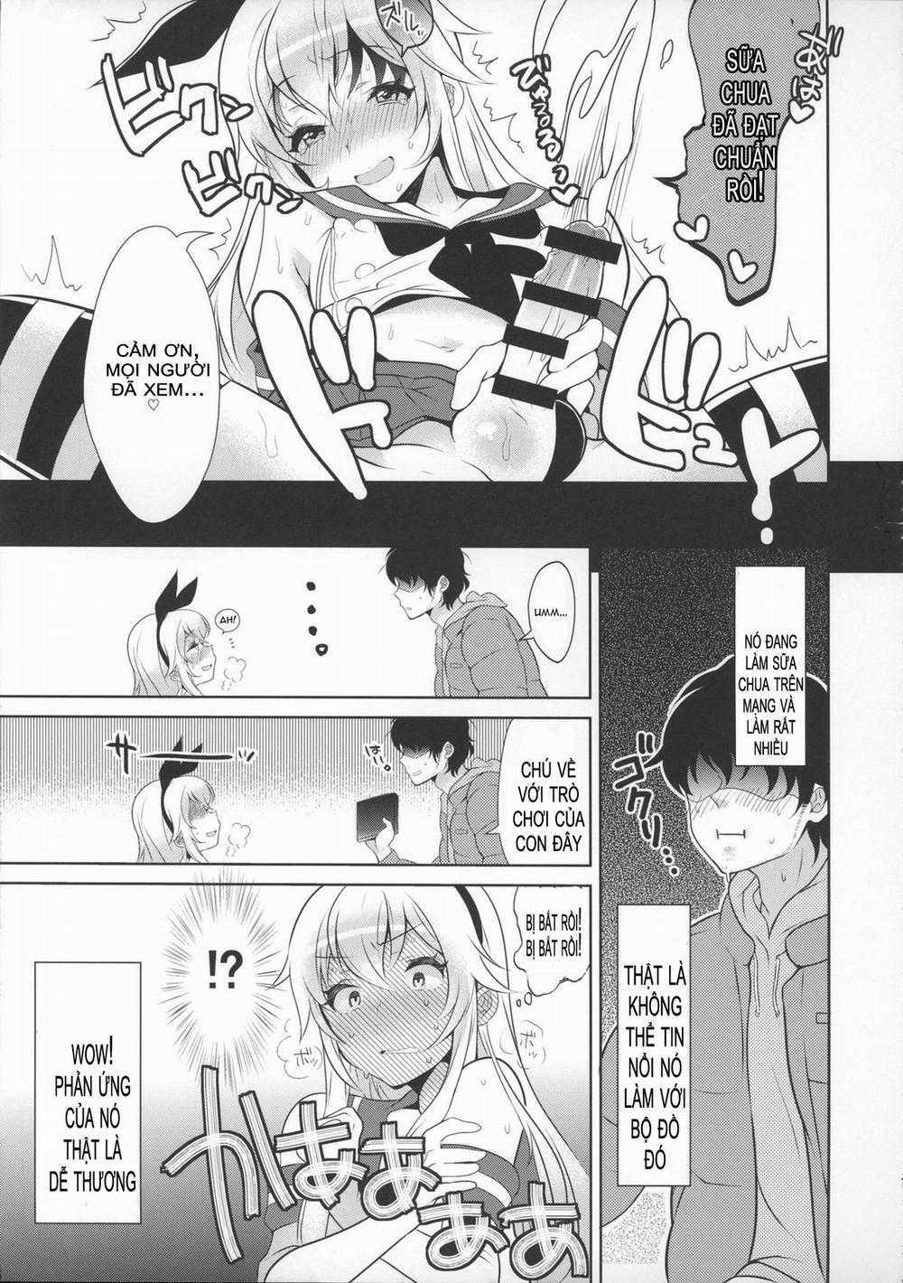 Haishin! Shimakaze-kun no Heya (Kantai Collection) Chương Oneshot Trang 8