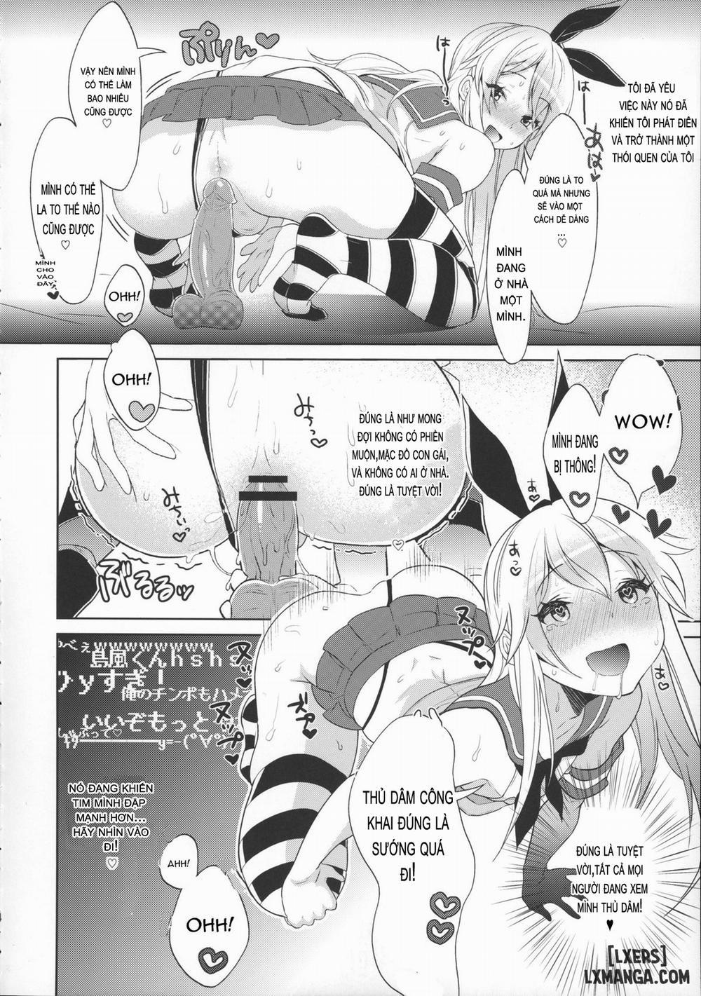 Haishin! Shimakaze-kun no Heya Chương Oneshot Trang 5