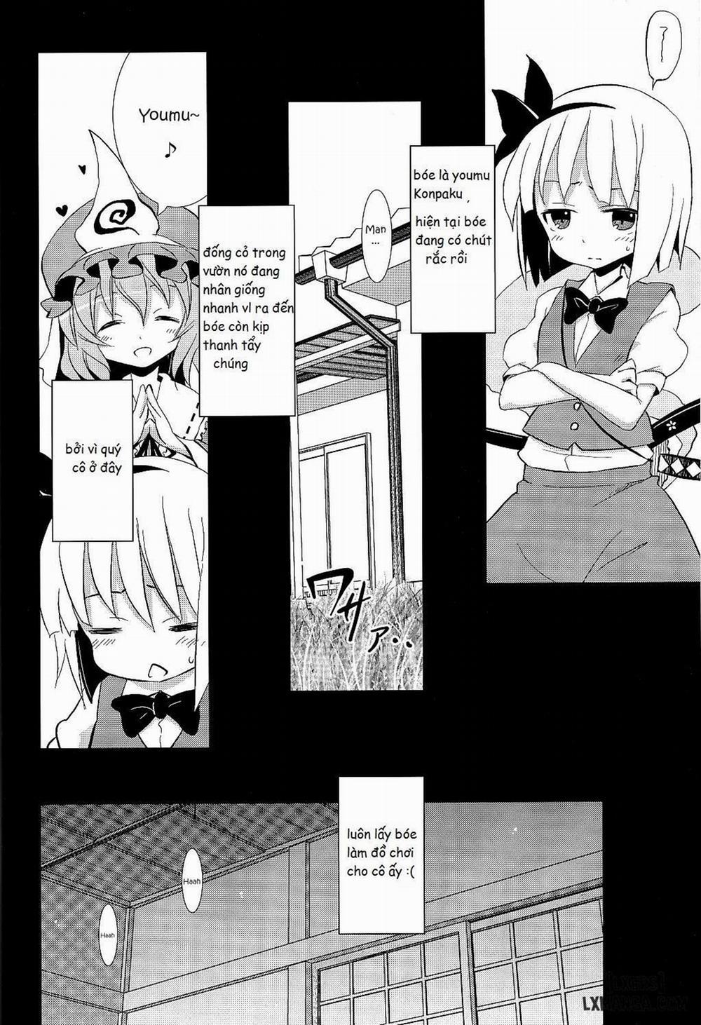 Hakugyokurou to Youmu to Arbeit Chương Oneshot Trang 3