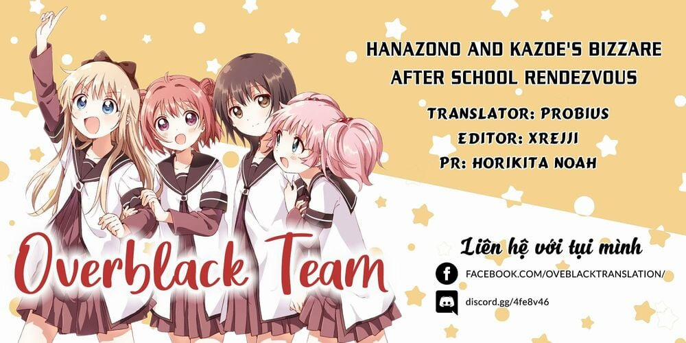 Hanazono And Kazoe’s Bizzare After School Rendezvous Chương 4 Trang 2