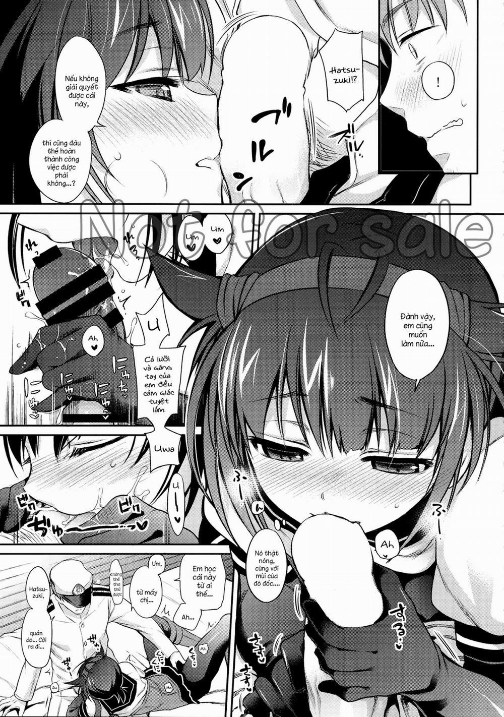 Hatsuzuki No Yoru Ni Kokoro Tokashite (Kancolle) Chương Oneshot Trang 12