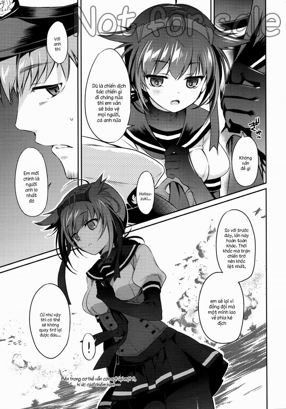 Hatsuzuki No Yoru Ni Kokoro Tokashite (Kancolle) Chương Oneshot Trang 6