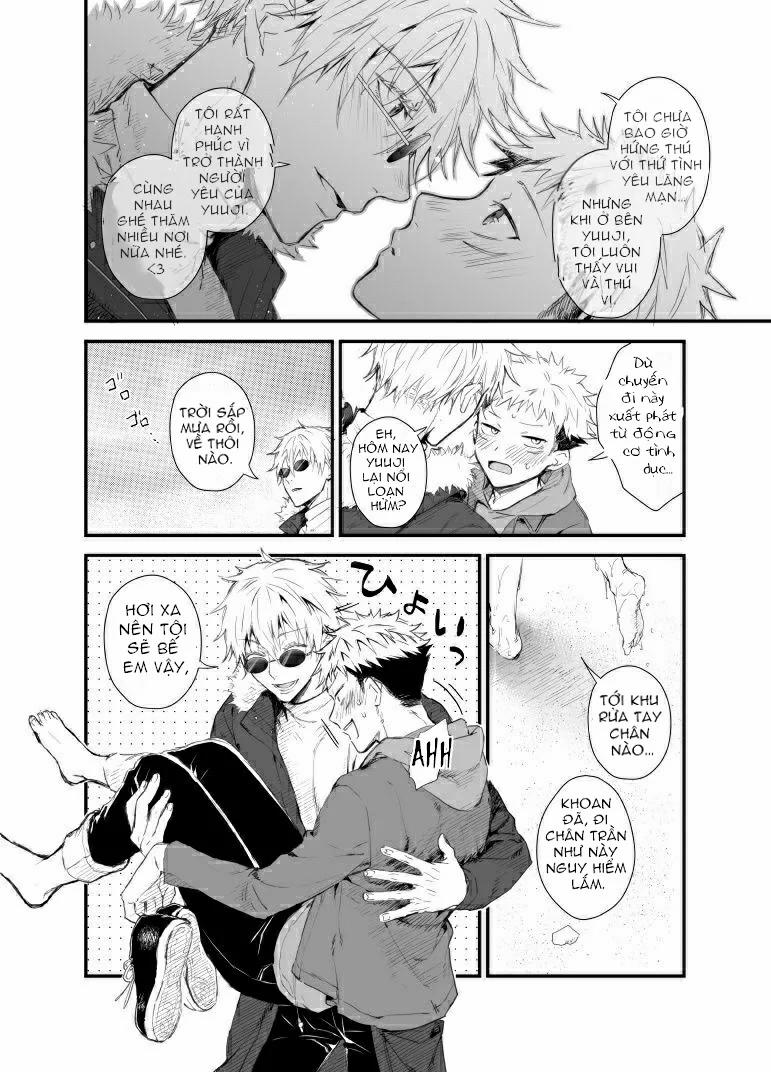 Hazuki Iko/ Go Yuu Comic – Jujutsu Kaisen Chương 1 Trang 4