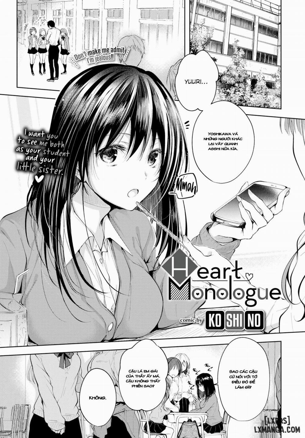 Heart Monologue Chương Oneshot Trang 2