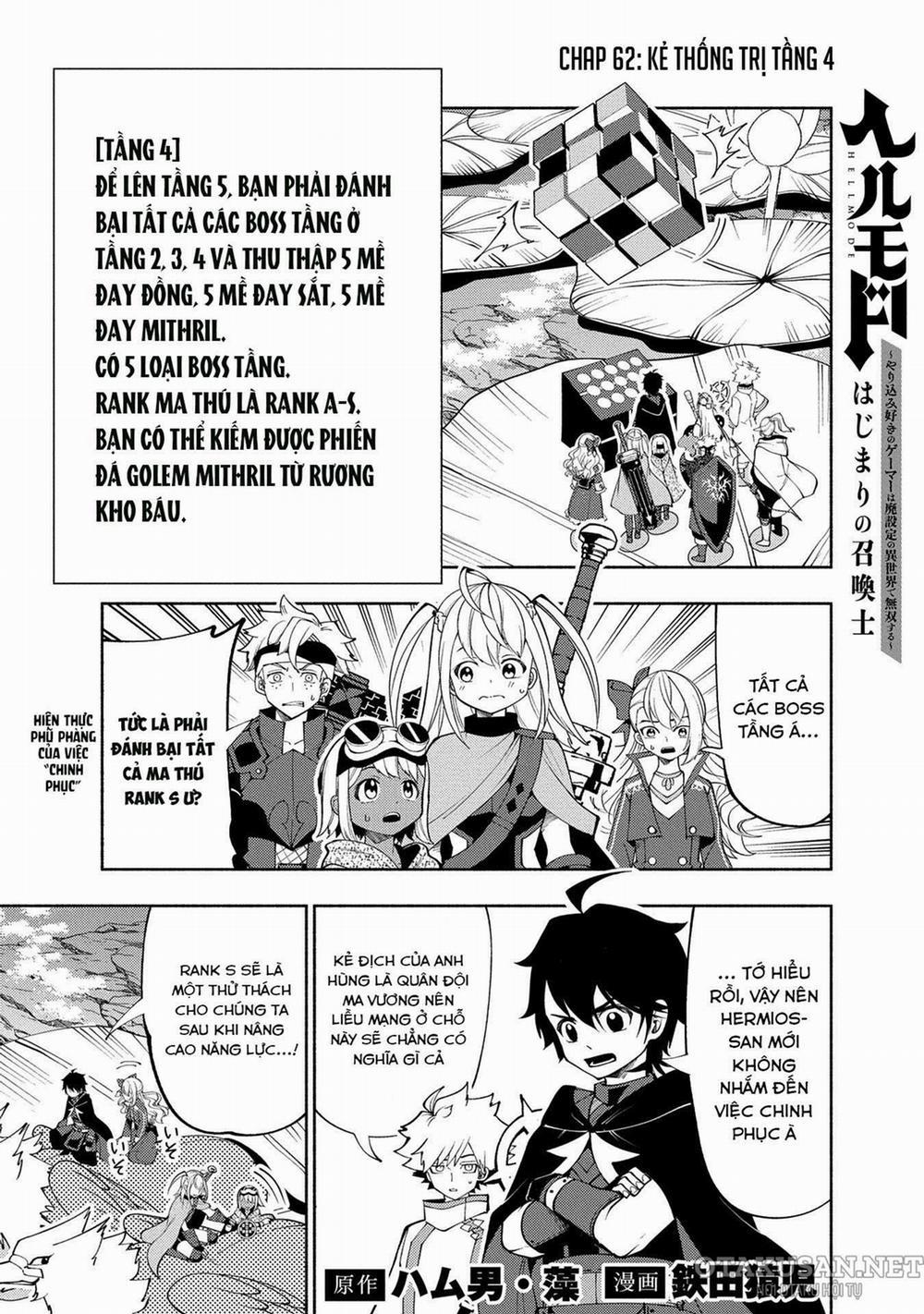 Hell Mode: Yarikomi Suki No Gamer Wa Hai Settei No Isekai De Musou Suru Chương 62 Trang 2