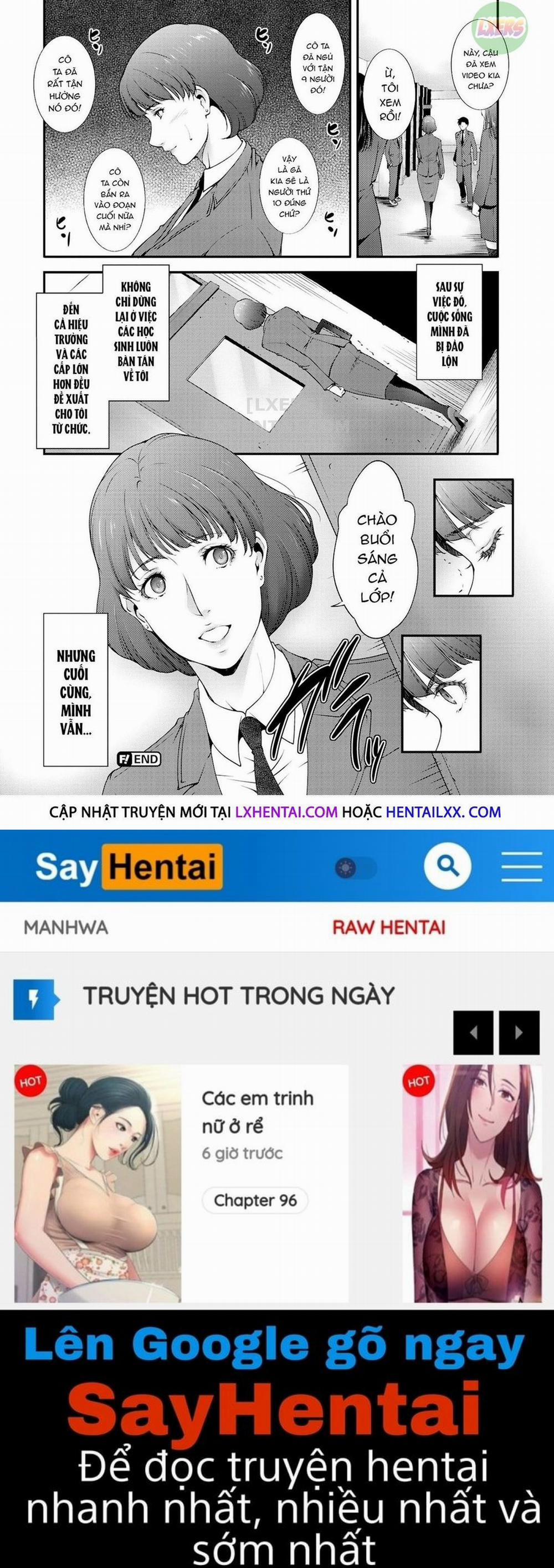 Hentai Không che: Cô giáo mãi đỉnh Chương 3 S hy sinh Trang 21