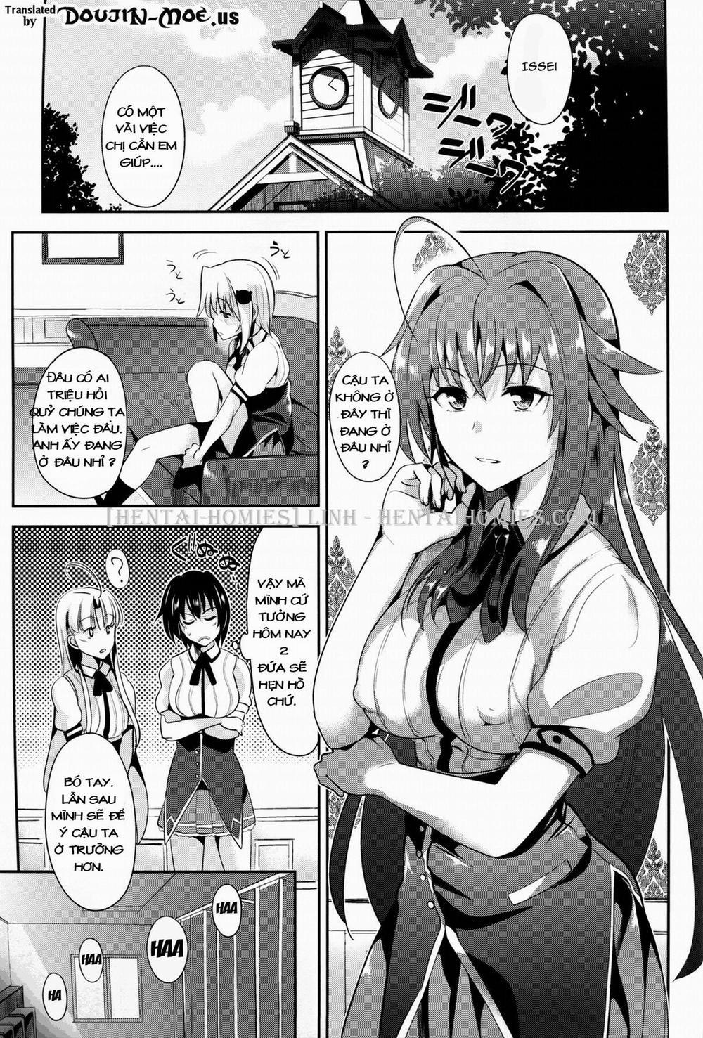 HighSchool Seishun Hakusho H + H (HighSchool DxD) Chương Oneshot Trang 3