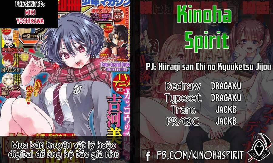 Hiiragi-San Chi No Kyuuketsu Jijou Chương 2 Trang 1