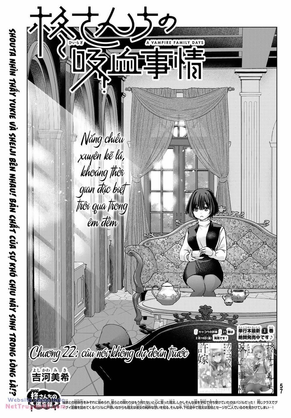 Hiiragi-San Chi No Kyuuketsu Jijou Chương 22 Trang 2