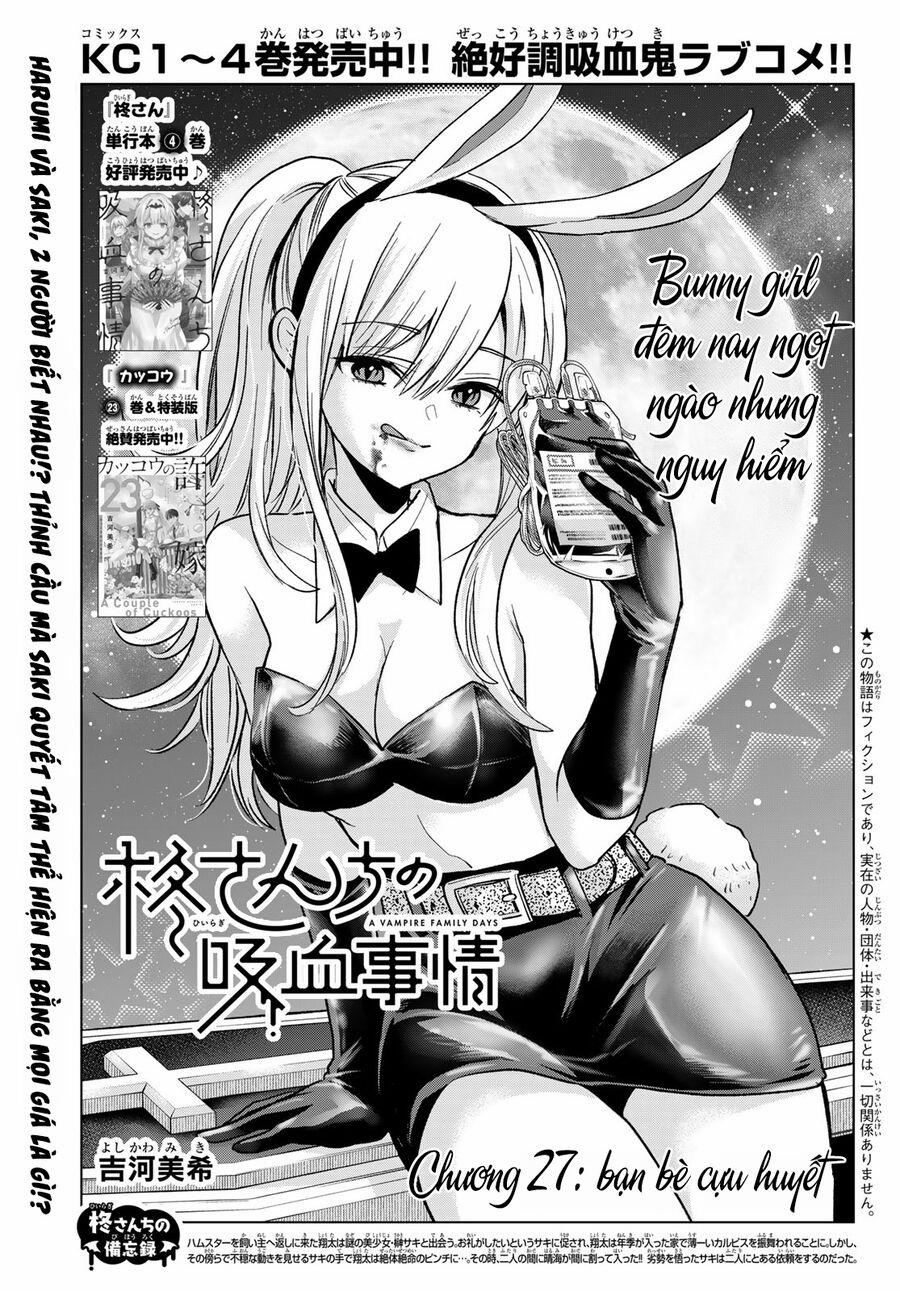 Hiiragi-San Chi No Kyuuketsu Jijou Chương 27 Trang 2