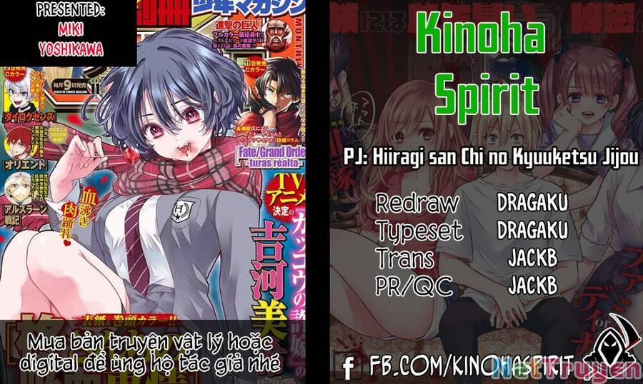 Hiiragi-San Chi No Kyuuketsu Jijou Chương 6 Trang 1