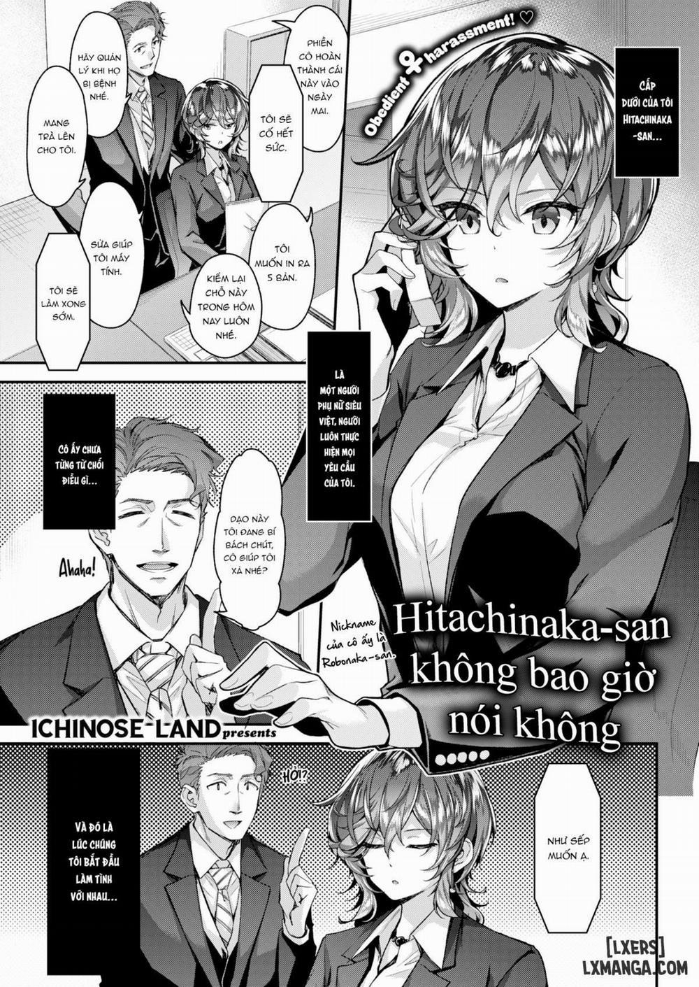 Hitachinaka-san never say no Chương Oneshot Trang 1