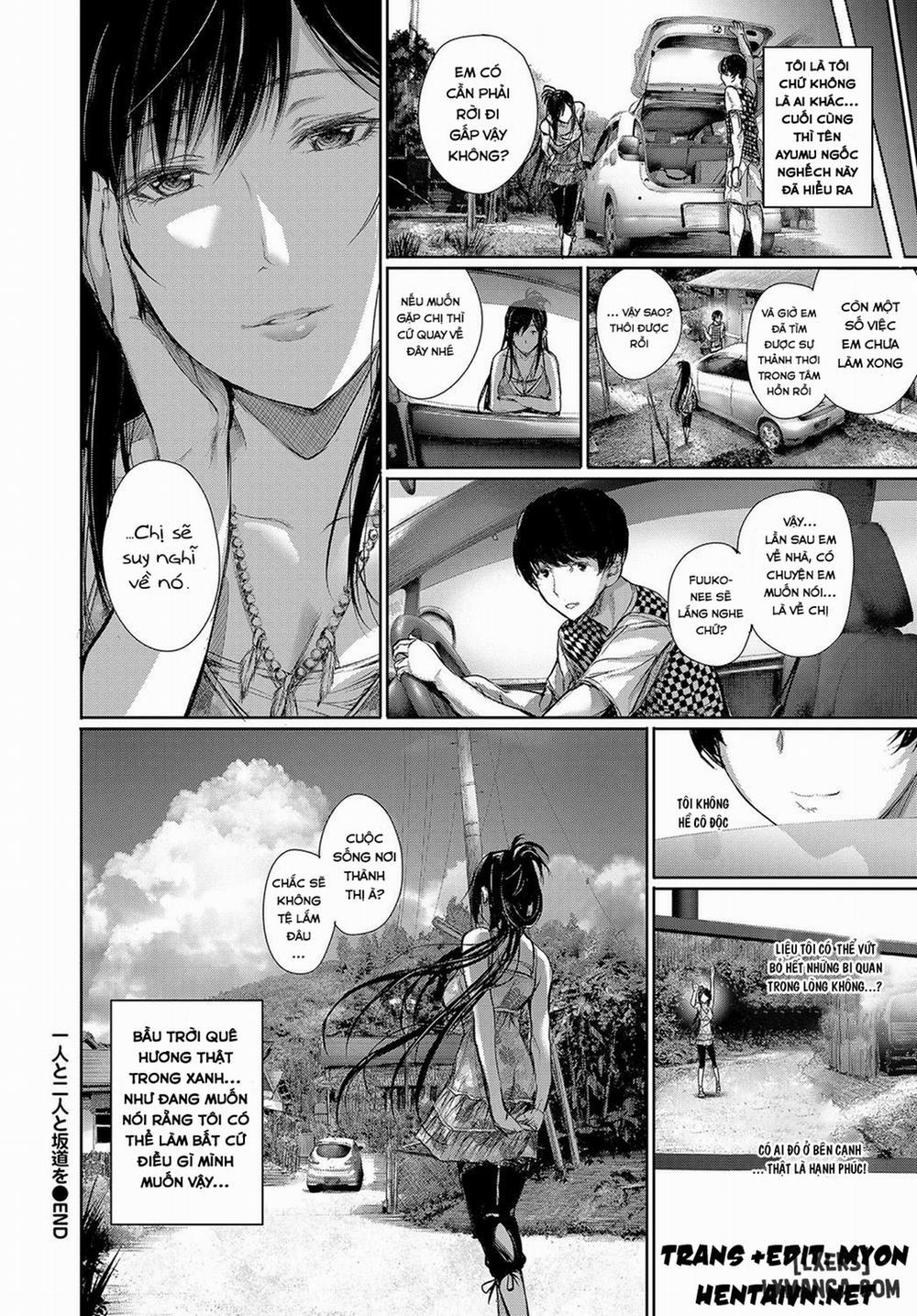 Hitori to Futari to Sakamichi o Chương Oneshot Trang 24