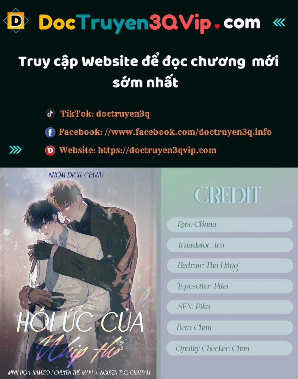 Hồi Ức Của Nhịp Thở Chương 12 Trang 1