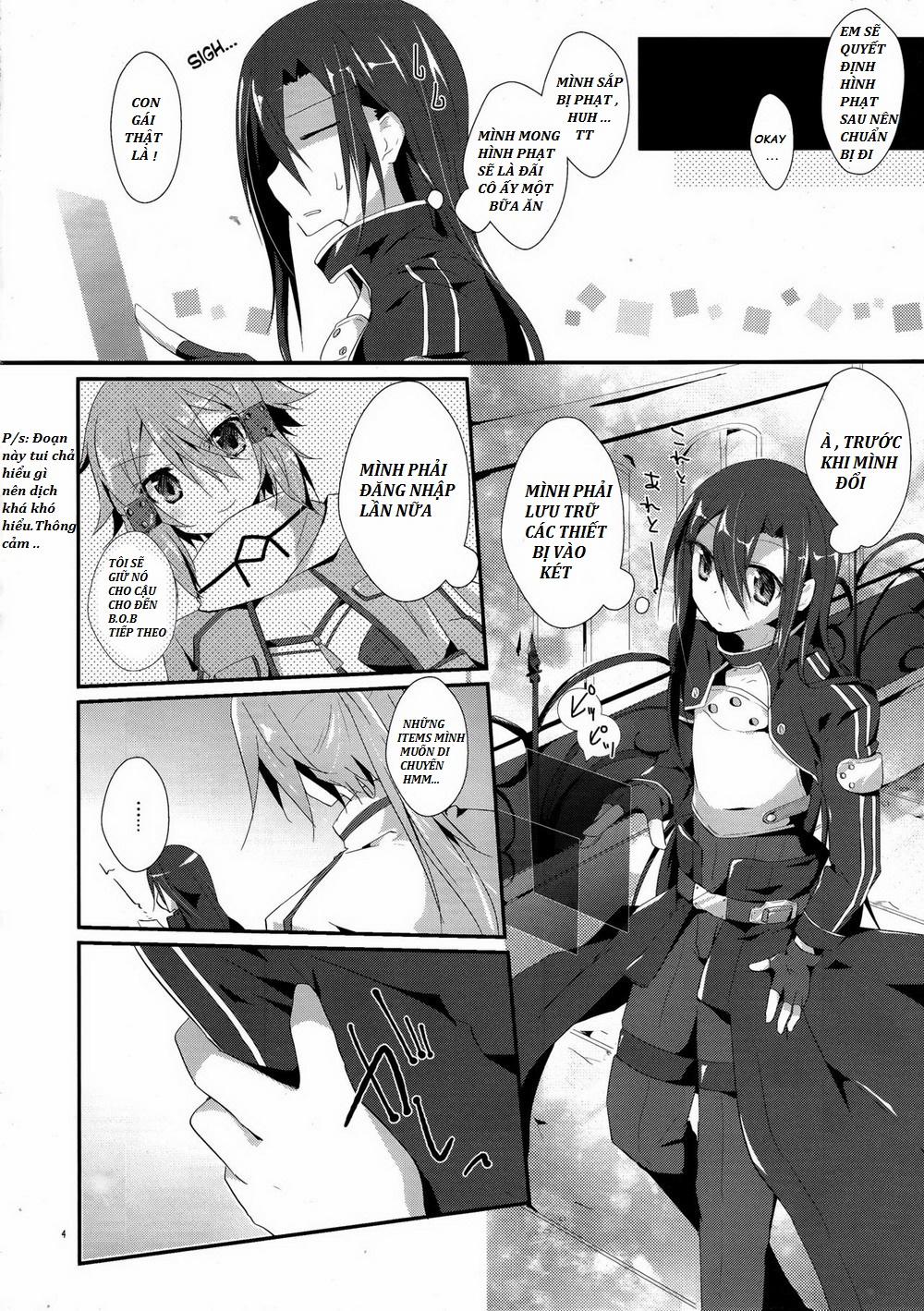 Honey Punishment (Sword Art Online) Chương Oneshot Trang 3