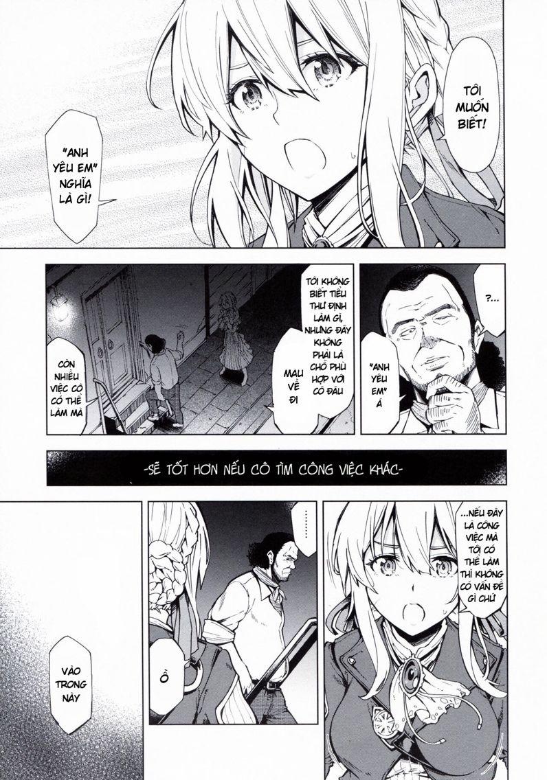 (I cannot) understand love. (Violet Evergarden) Chương Oneshot Trang 9