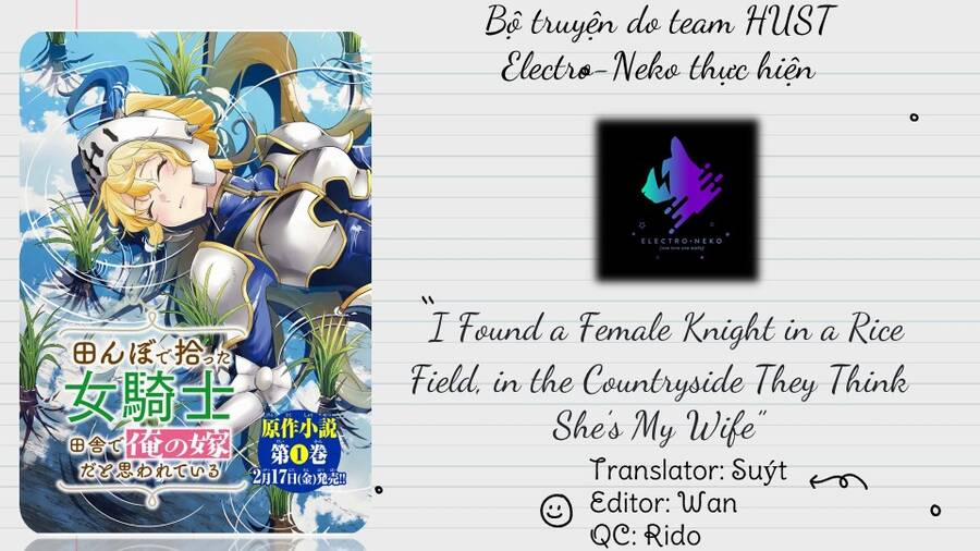 I Found A Female Knight In A Rice Field, In The Countryside They Think She’S My Wife Chương 10 Trang 22