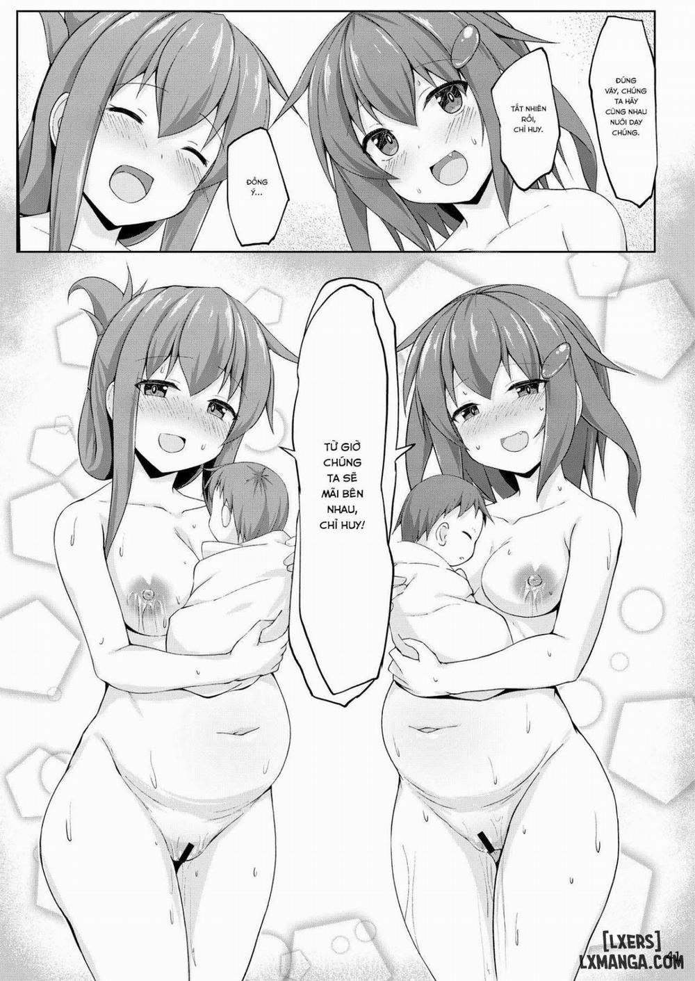 Ikazuchi to Inazuma wa Shireikan no Aka-chan o Unjau no desu Chương Oneshot Trang 40