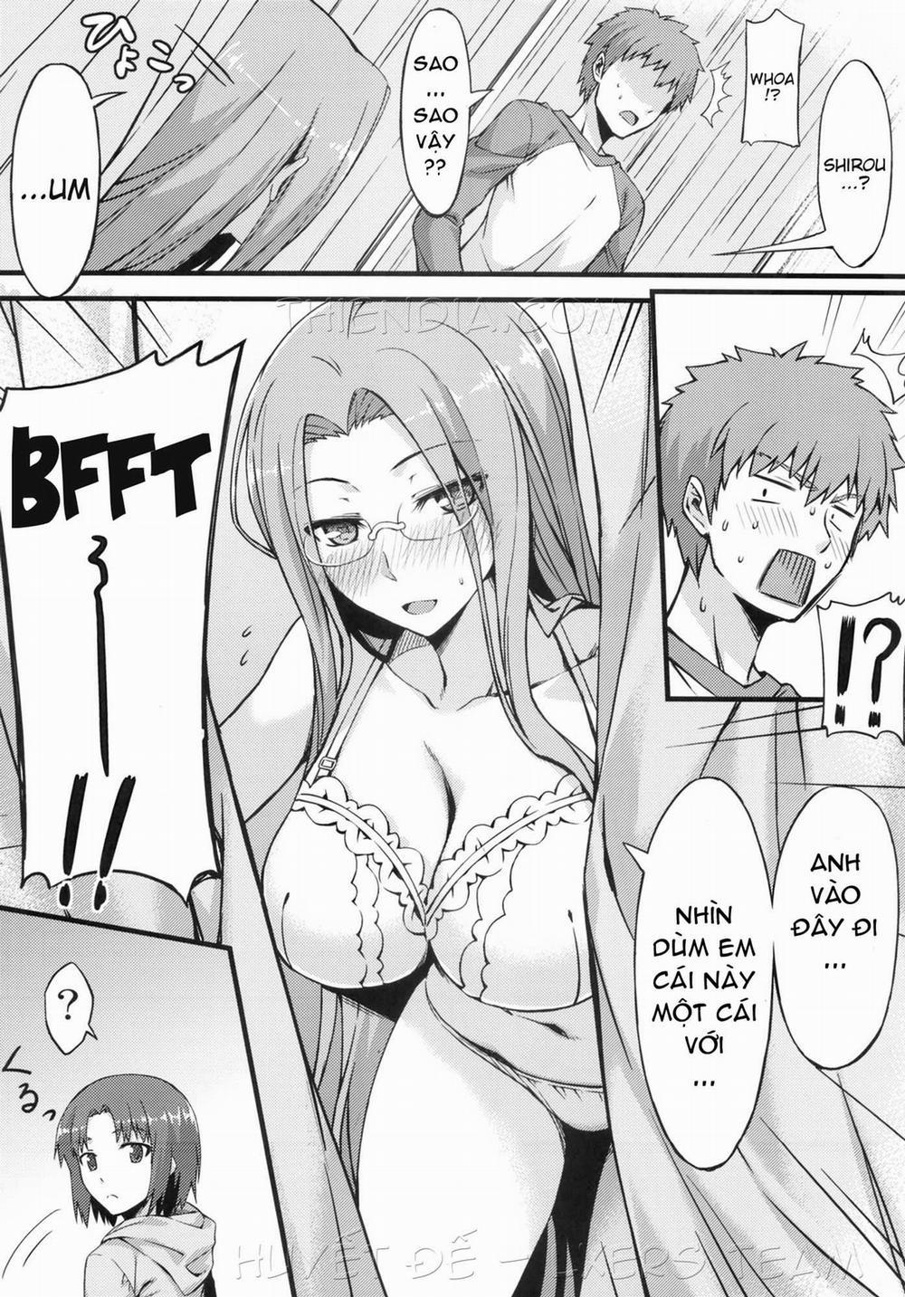 In the Dressing Room with Rider-san (Fate Stay Night) Chương Oneshot Trang 8