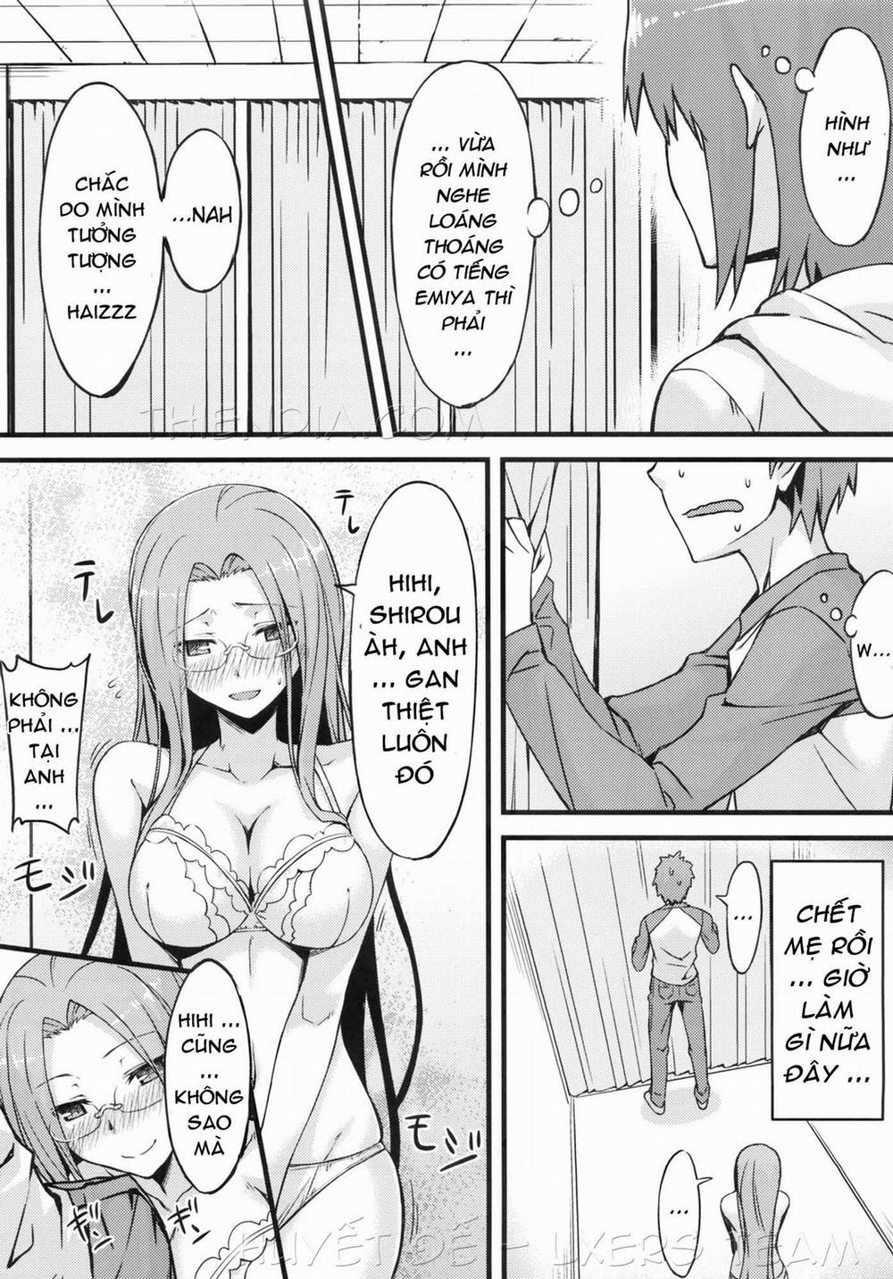 In the Dressing Room with Rider-san (Fate Stay Night) Chương Oneshot Trang 9