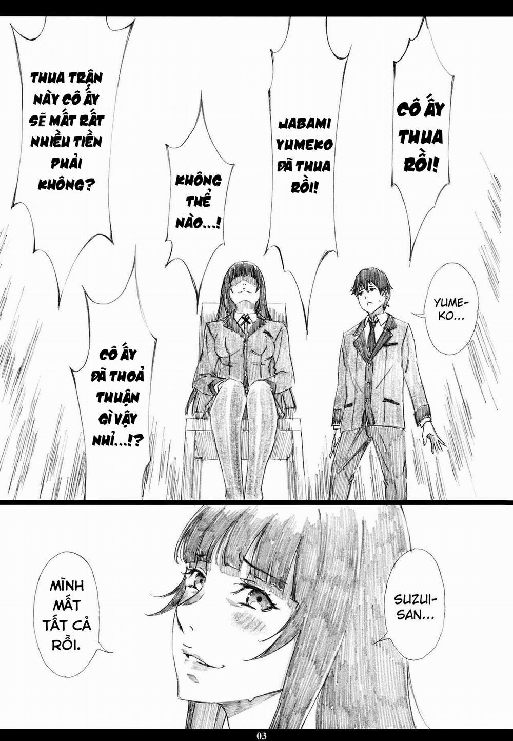 Jabami Yumeko Hentai Koushuu Benjo Tantsubo Nikubenki Onna (Kakegurui) Chương Oneshot Trang 2