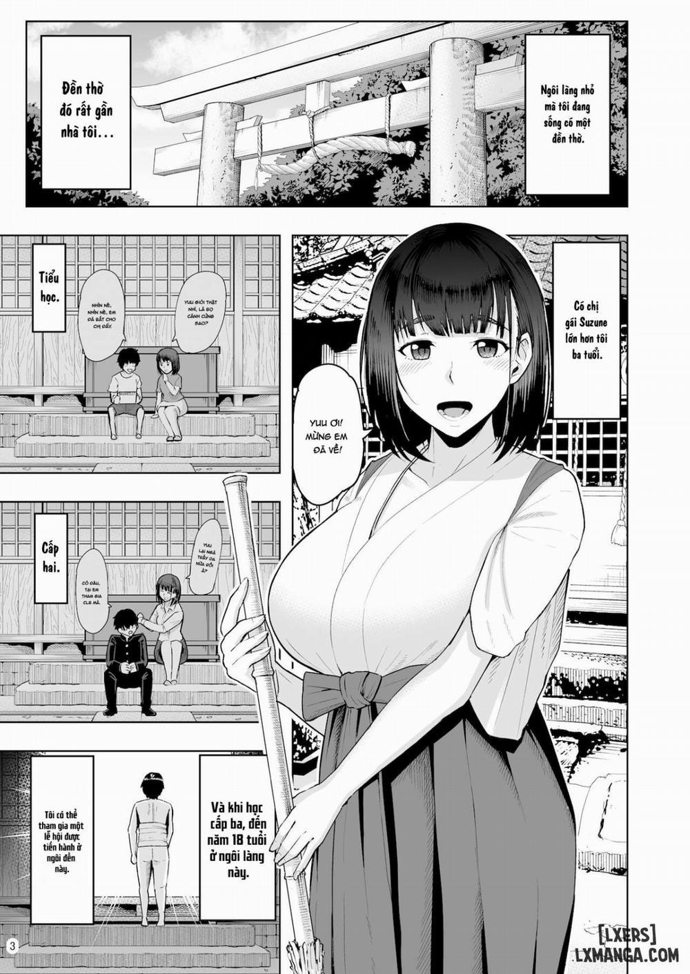 Jimoto no Miko no Suzune-san Owaranai Houshi Matsuri Hen Chương Oneshot Trang 4